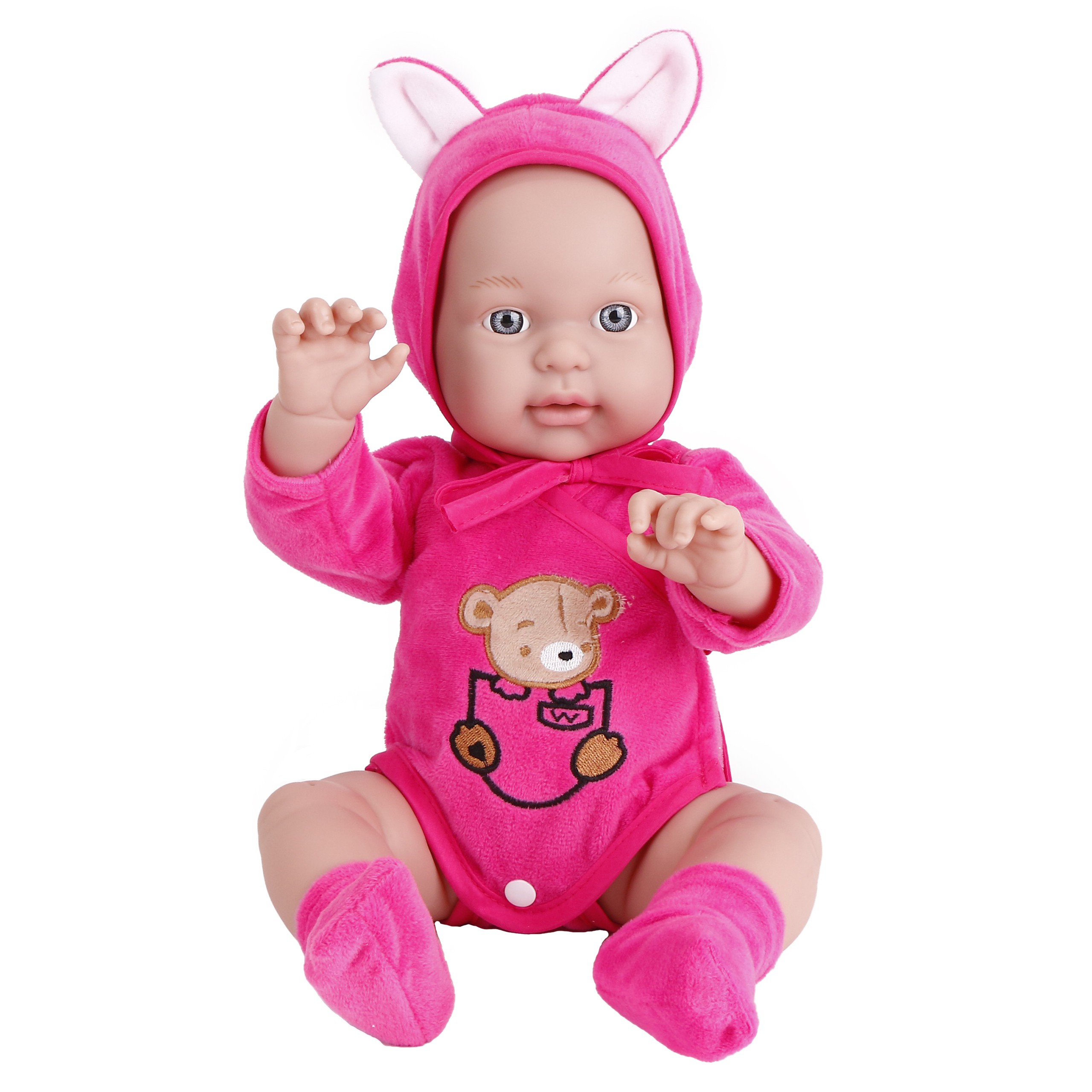 

Duża Lalka Bobas W Ubranku Misio 46cm Woopie Royal
