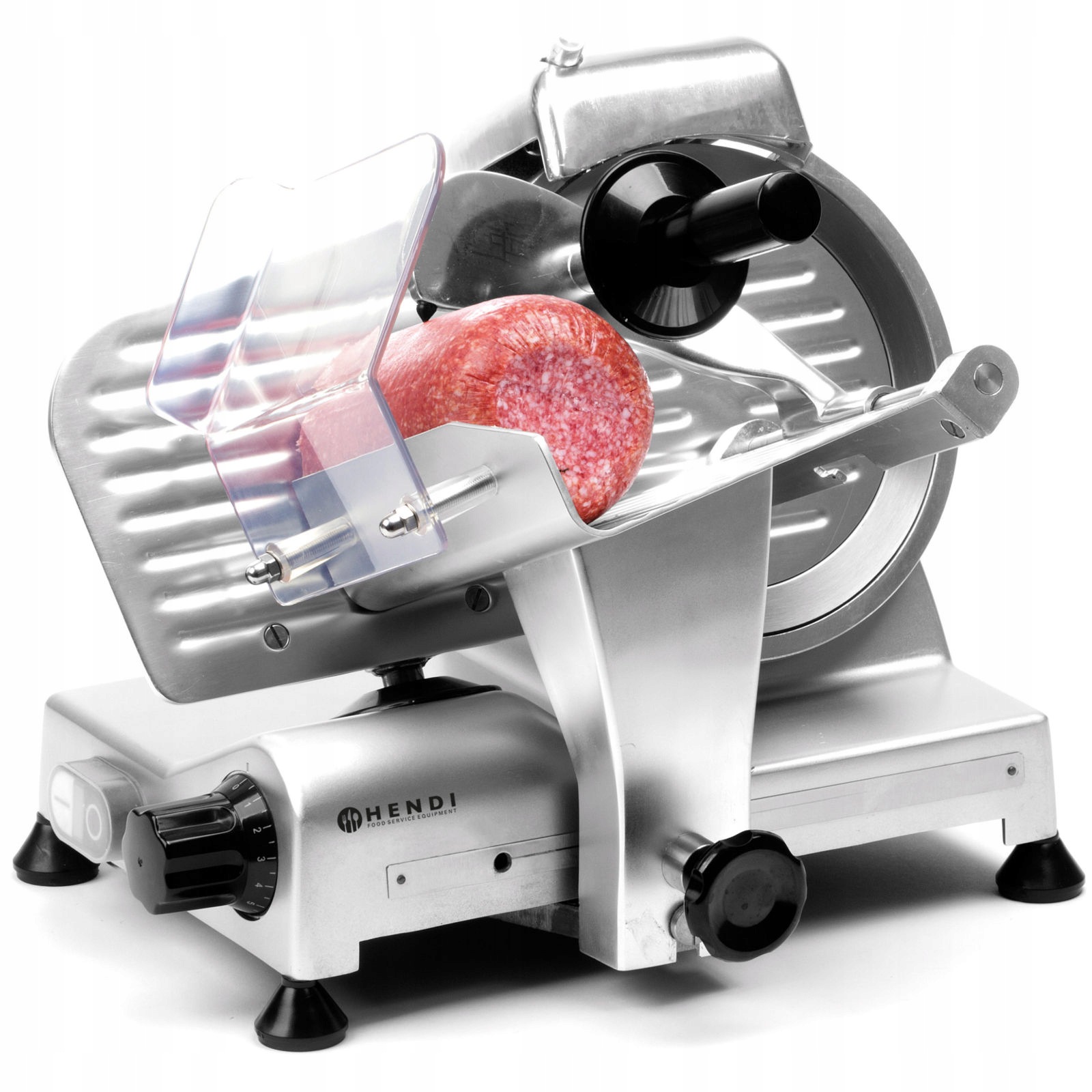 Profesionální Gastronomický Kráječ Hendi 200W 230V Nůž 195MM