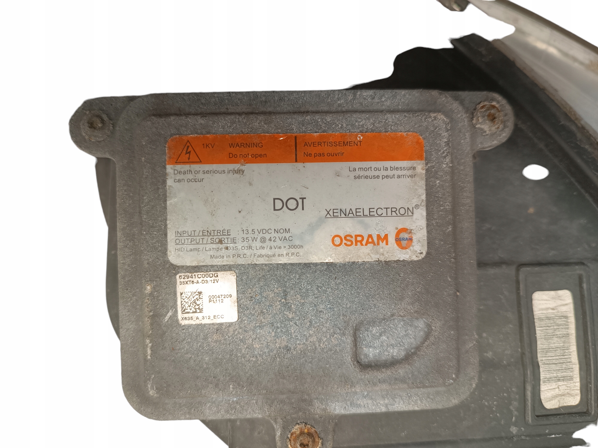 light front right XENON FORD FOCUS MK3