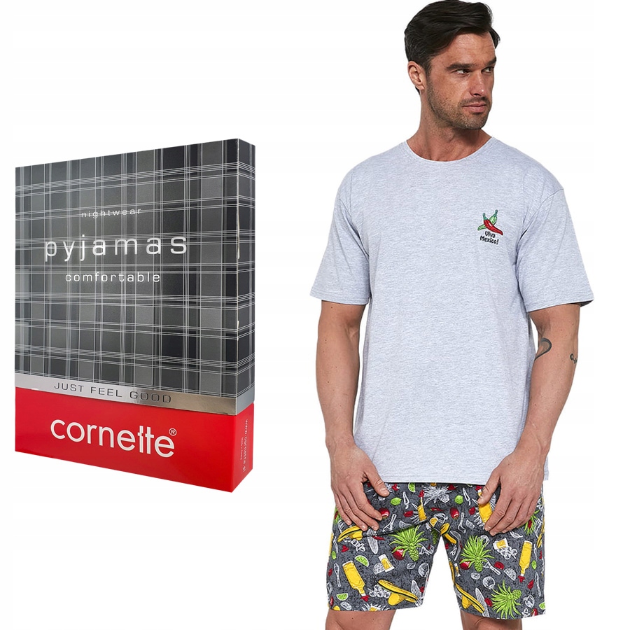 

Cornette Mexico kr. ręk 326/107 piżama męska r XXL