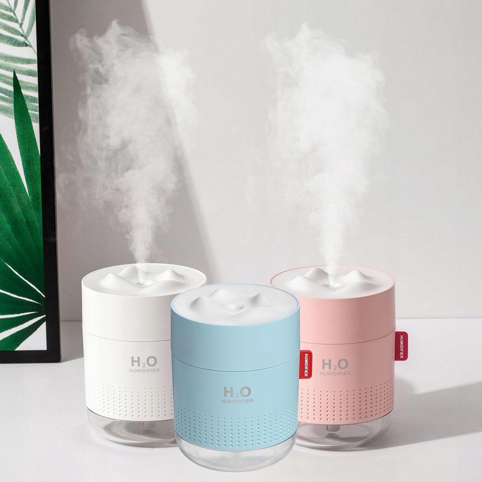 Gazechimp Portable Mini Humidifier, 500ml White Kod producenta perkf-53050325