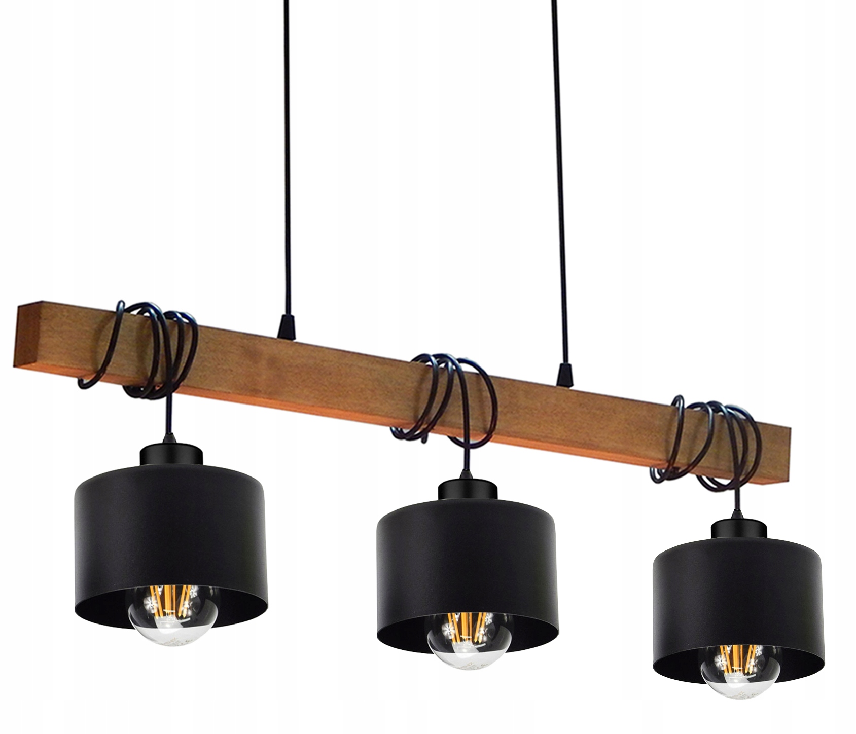 

Lampa Wisząca/sufitowa Typ: 025-3 Drewno, Loft