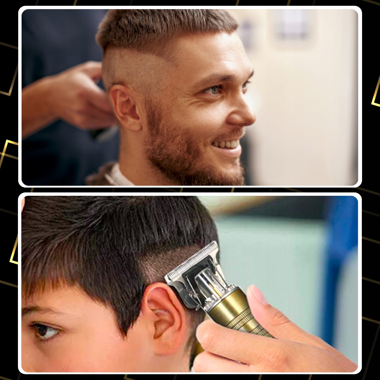 TRYMER MASZYNKA GOLARKA DO STRZYŻENIA GOLENIA BRODY WŁOSÓW ZAROSTU PREZENT Liczba ustawień długości strzyżenia 5