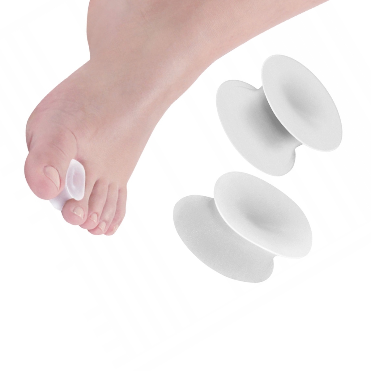 TecniWork 2x Żelowy Klin odciski modzele palce L