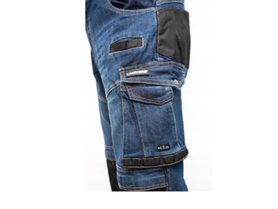 LAHTI PRO SPODNIE JEANSOWE SLIM FIT WZMACNIANE DO PASA ROZMIAR M Kod producenta L4051002