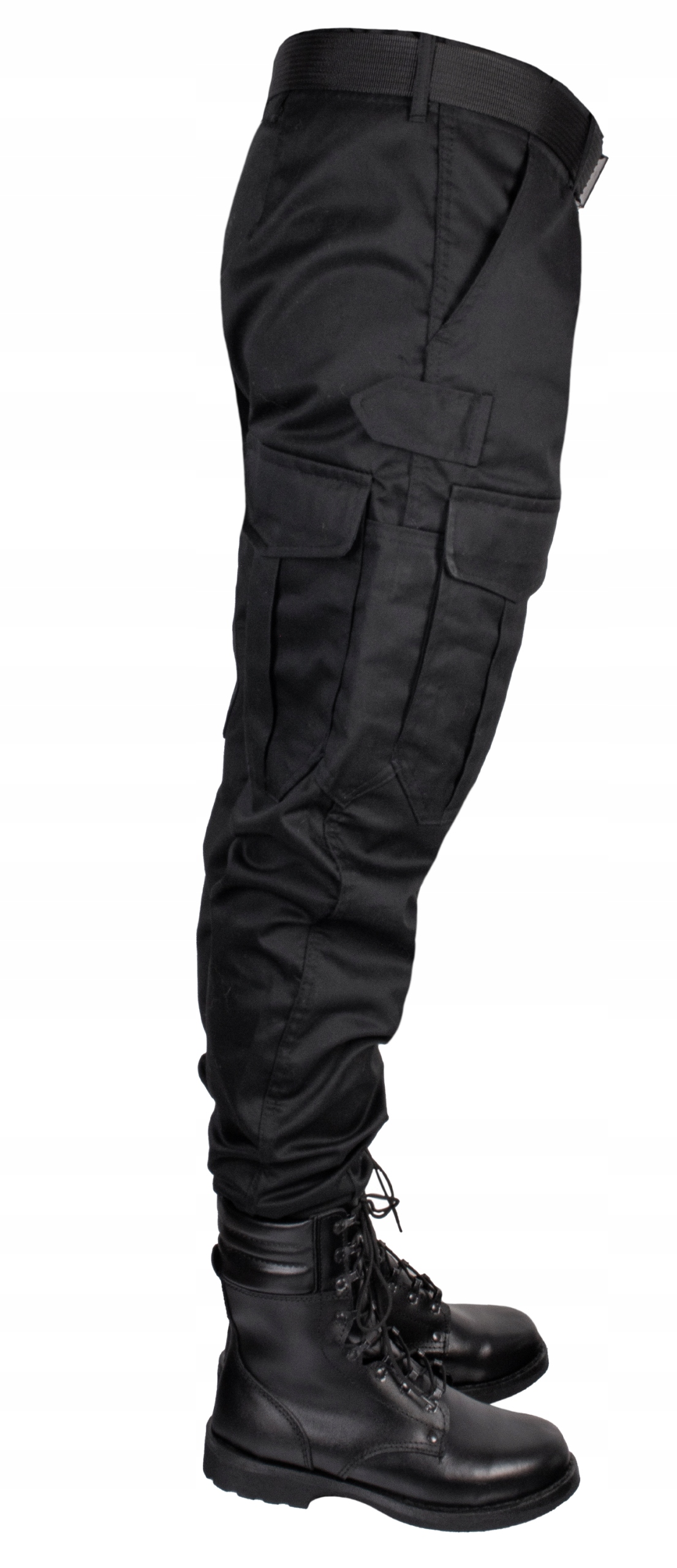 Spodnie Wojskowe czarne policyjne ochrona 5XL Model Policyjne
