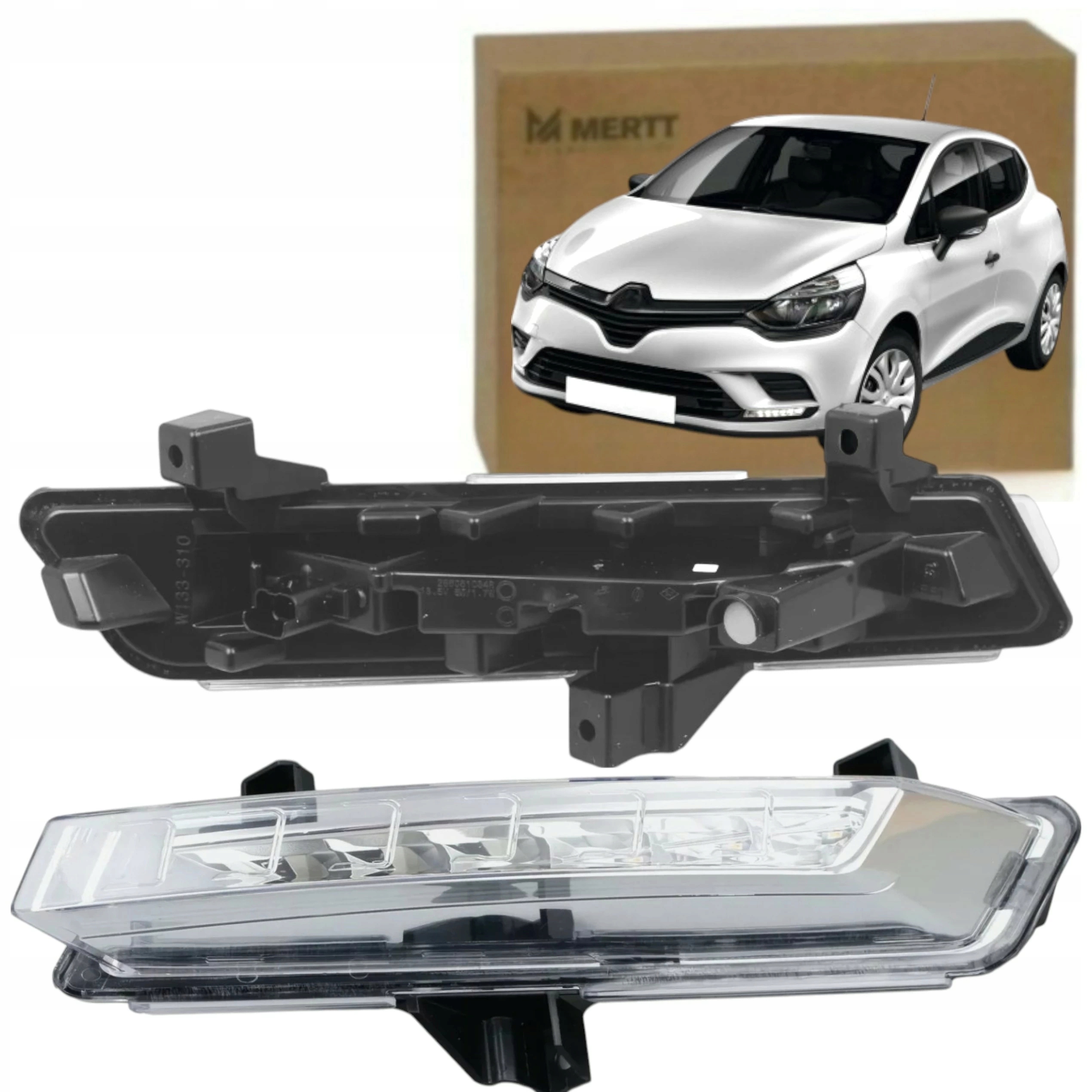 Renault Clio IV 4LIFT 2016-2020 Led Světlo Pro Denní Svícení, Levé