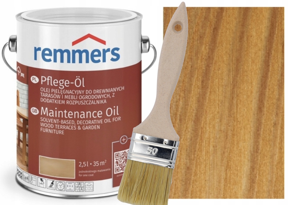 Olej do tarasów i mebli ogrodowych Remmers Modrzew 5L