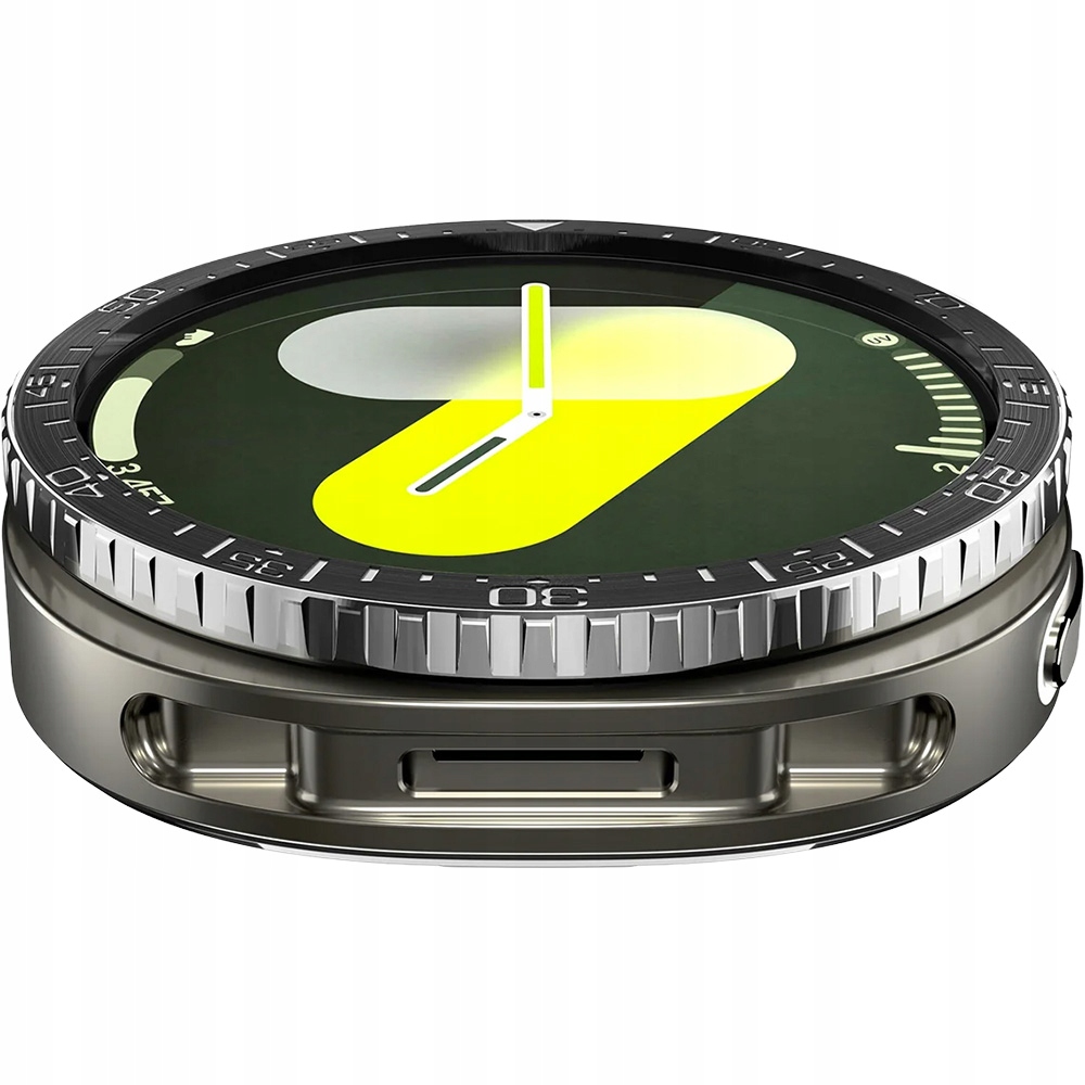 Ramka Spigen do Galaxy Watch 8 44 mm na zegarek, bezel, stalowy, ochronny