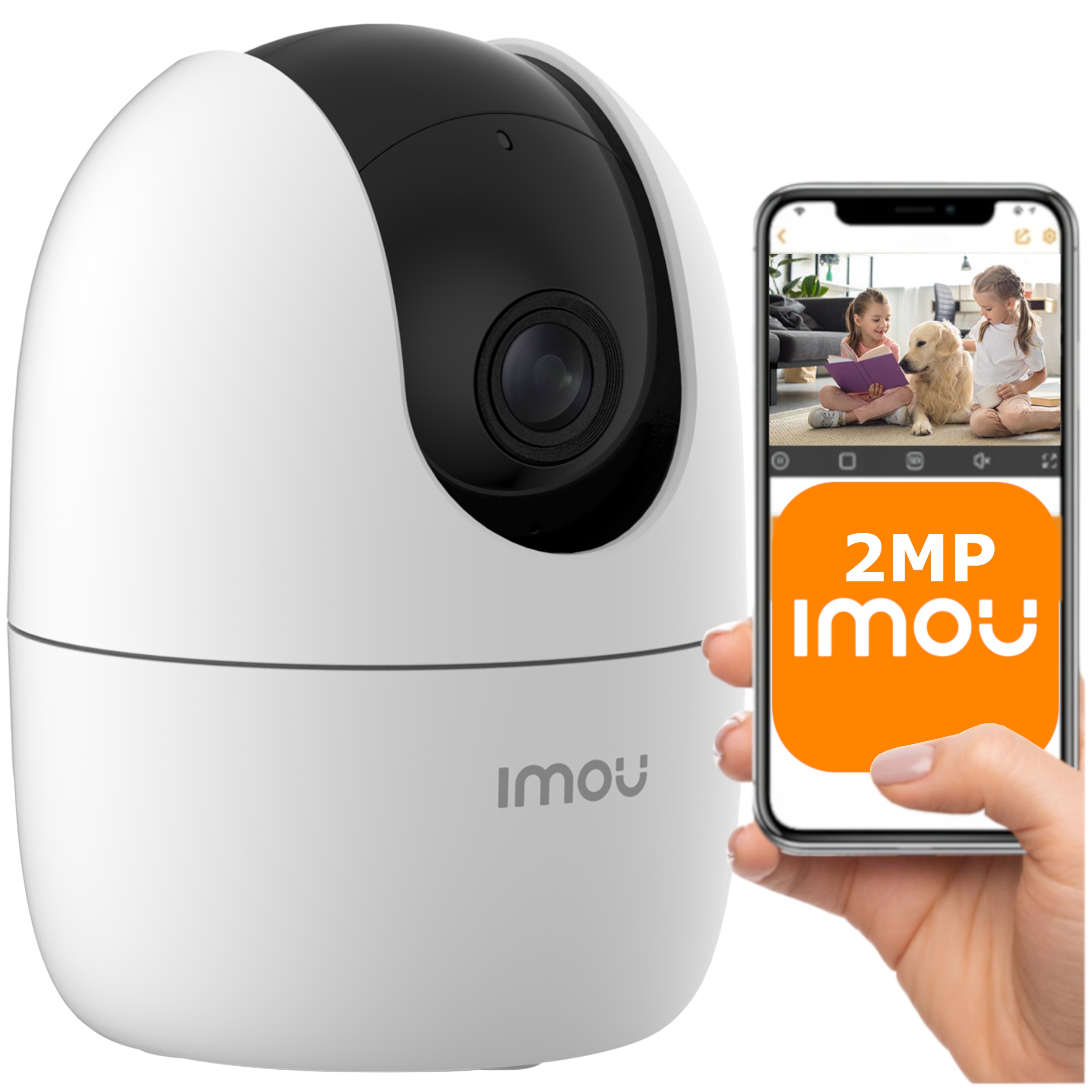 

Kamera Wifi Obrotowa Niania Full Hd Aplikacja Imou