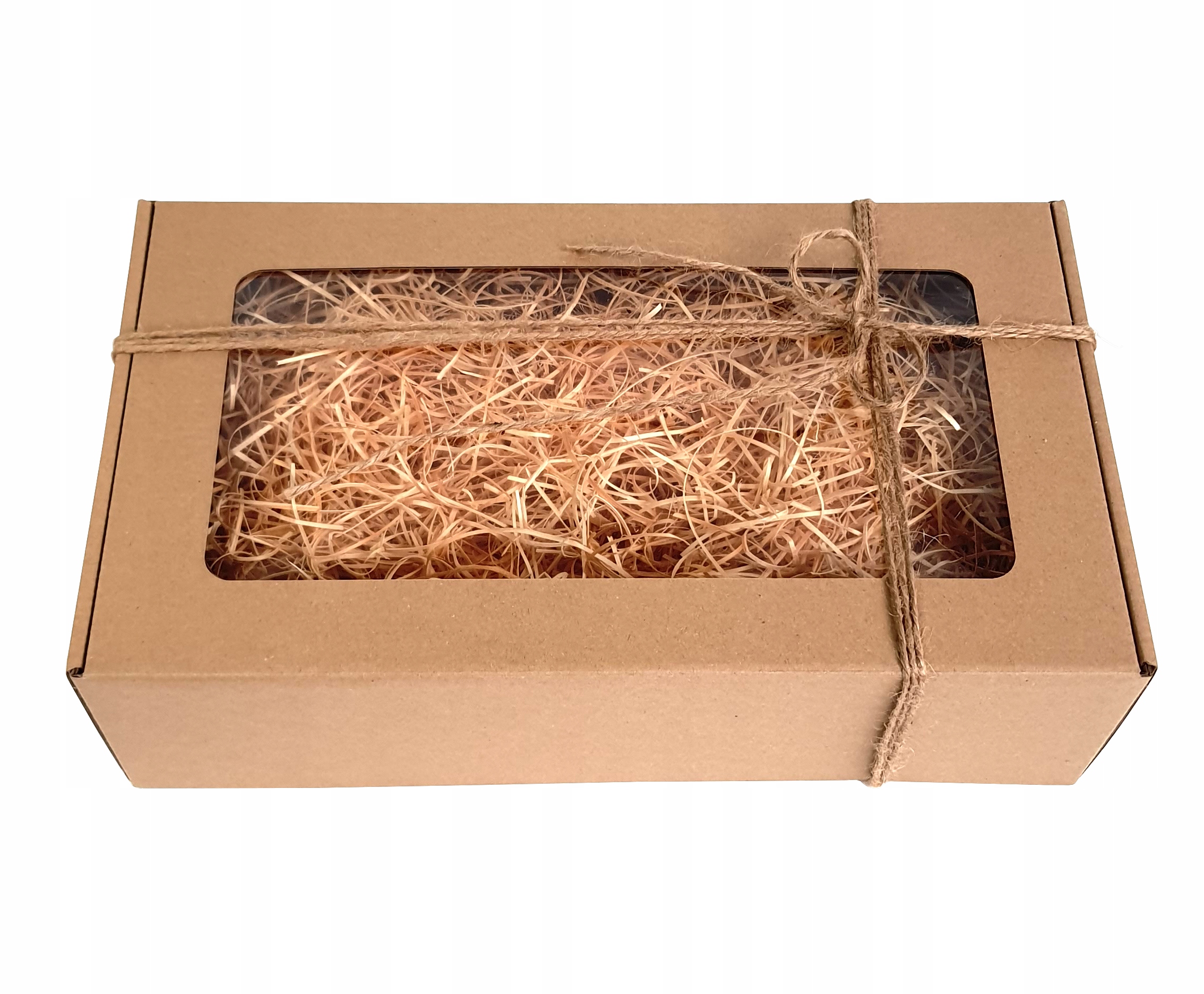 Pudełko Ozdobne Wypełniacz Sznurek Prezent 1szt Marka inna