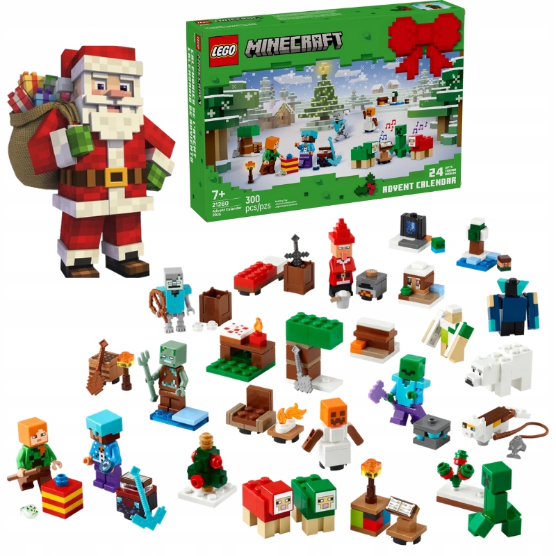 Lego Minecraft 21280 Adventní kalendář 2025 rok