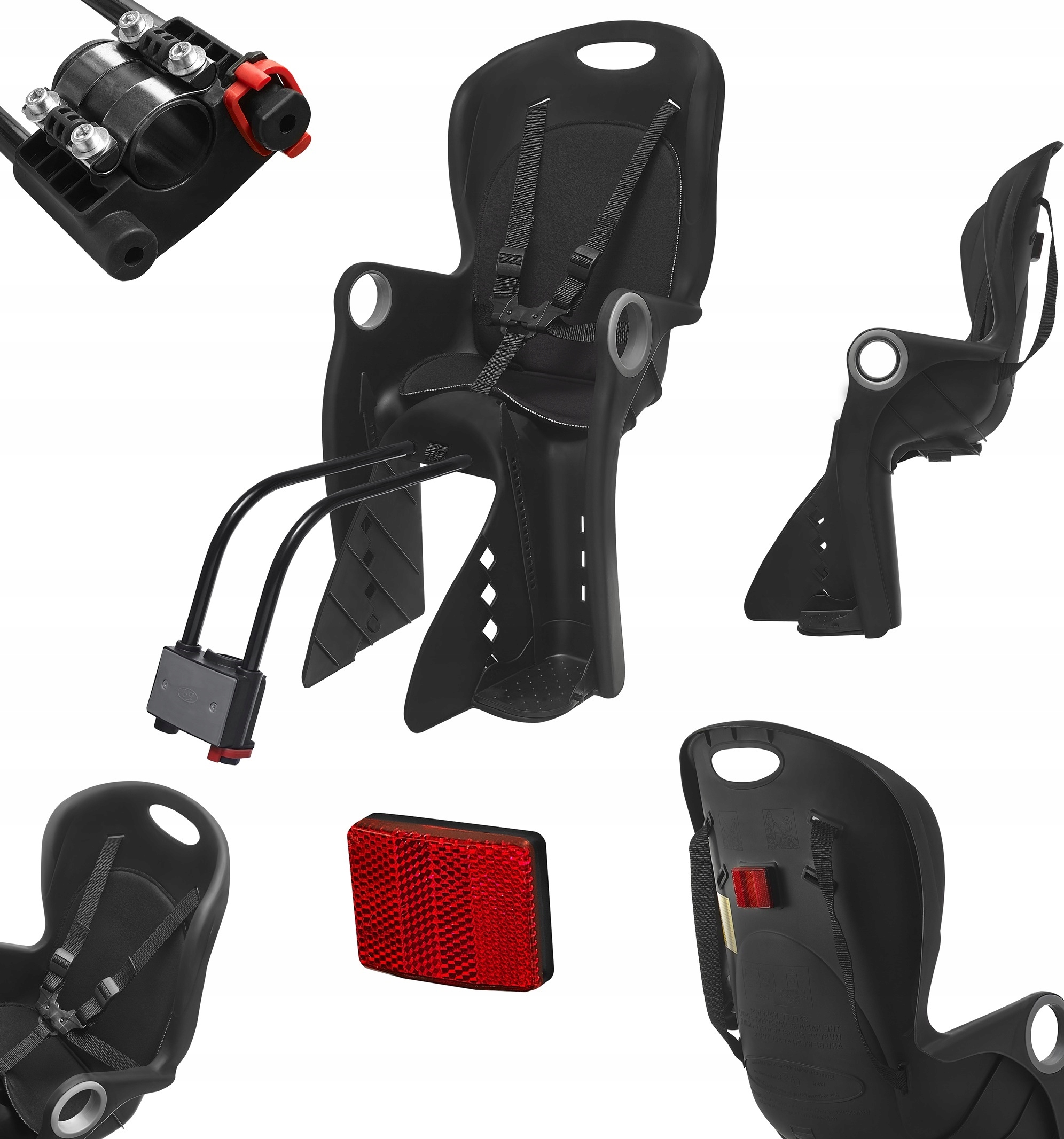 Bezpieczny Fotelik Rowerowy Na Ramę Dla Dziecka