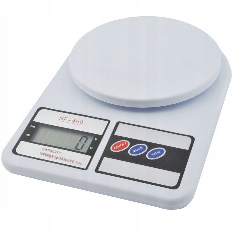 

Cyfrowa Waga Kuchenna Zakres 10kg/1g
