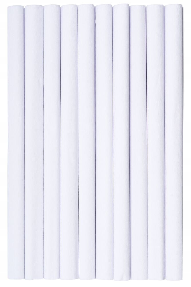 

Bibuła Krepina Marszczona 50x200 10 szt Biała