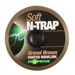 Plecionka Korda N-trap Soft 20LB Gravel Brown