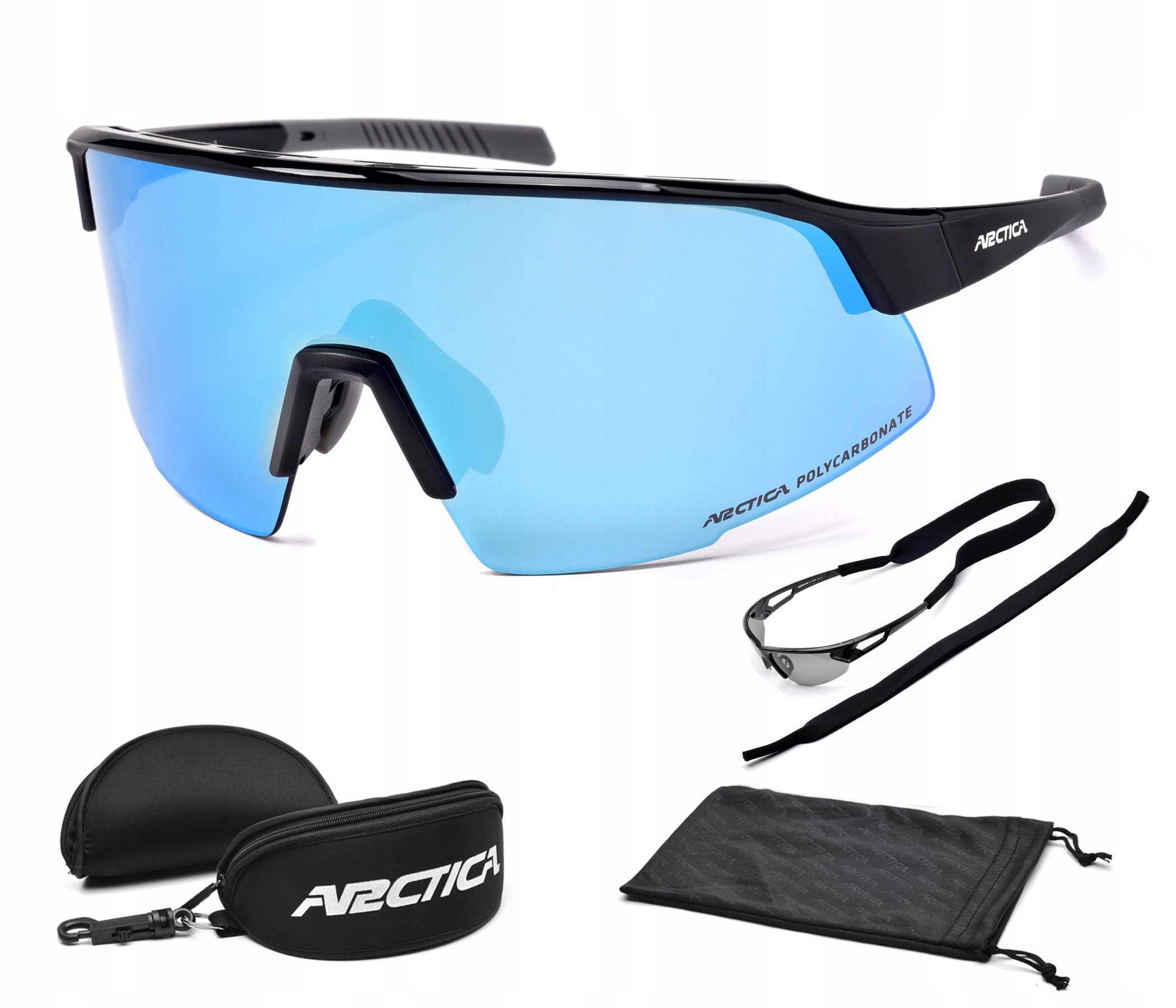 Cyklistické Brýle Arctica S-340C, Široké Zorné Pole, Zrcadlová Vrstva