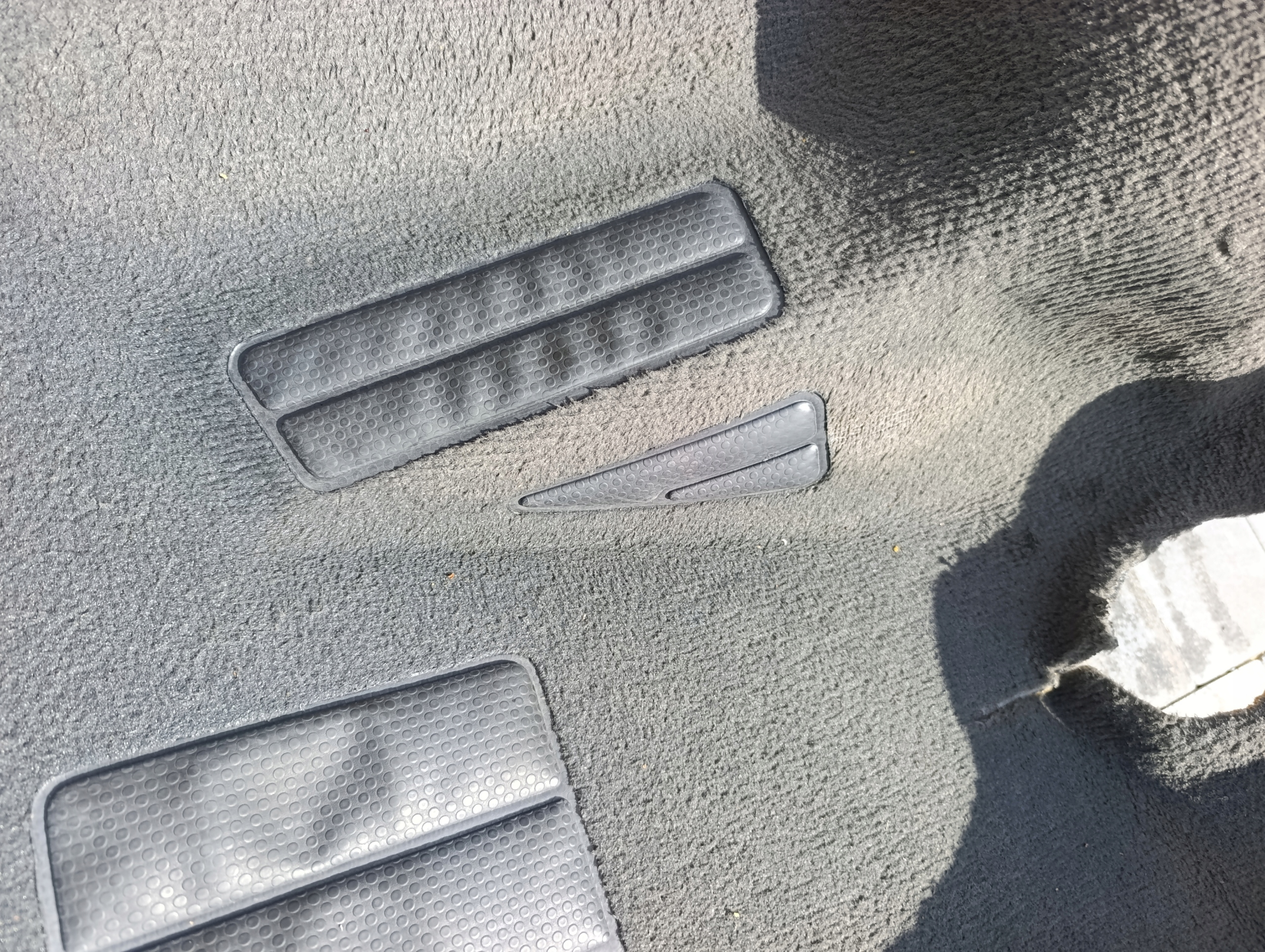carpet mats VW T5 T6 front welur black