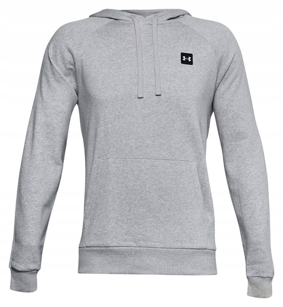 Mikina Under Armour Rival Fleece Hoodie šedá 1357092 011 vel. S