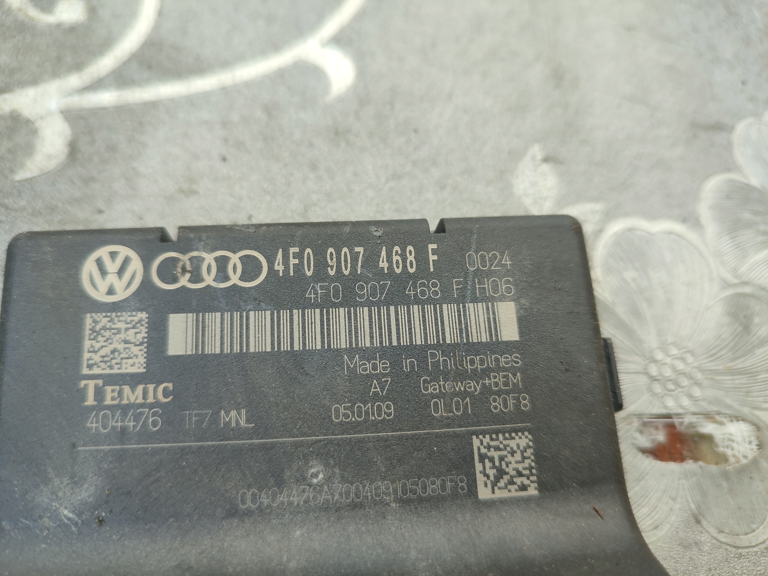 modul Bedienteil GATEWAY AUDI A6 C6 4F0907468F