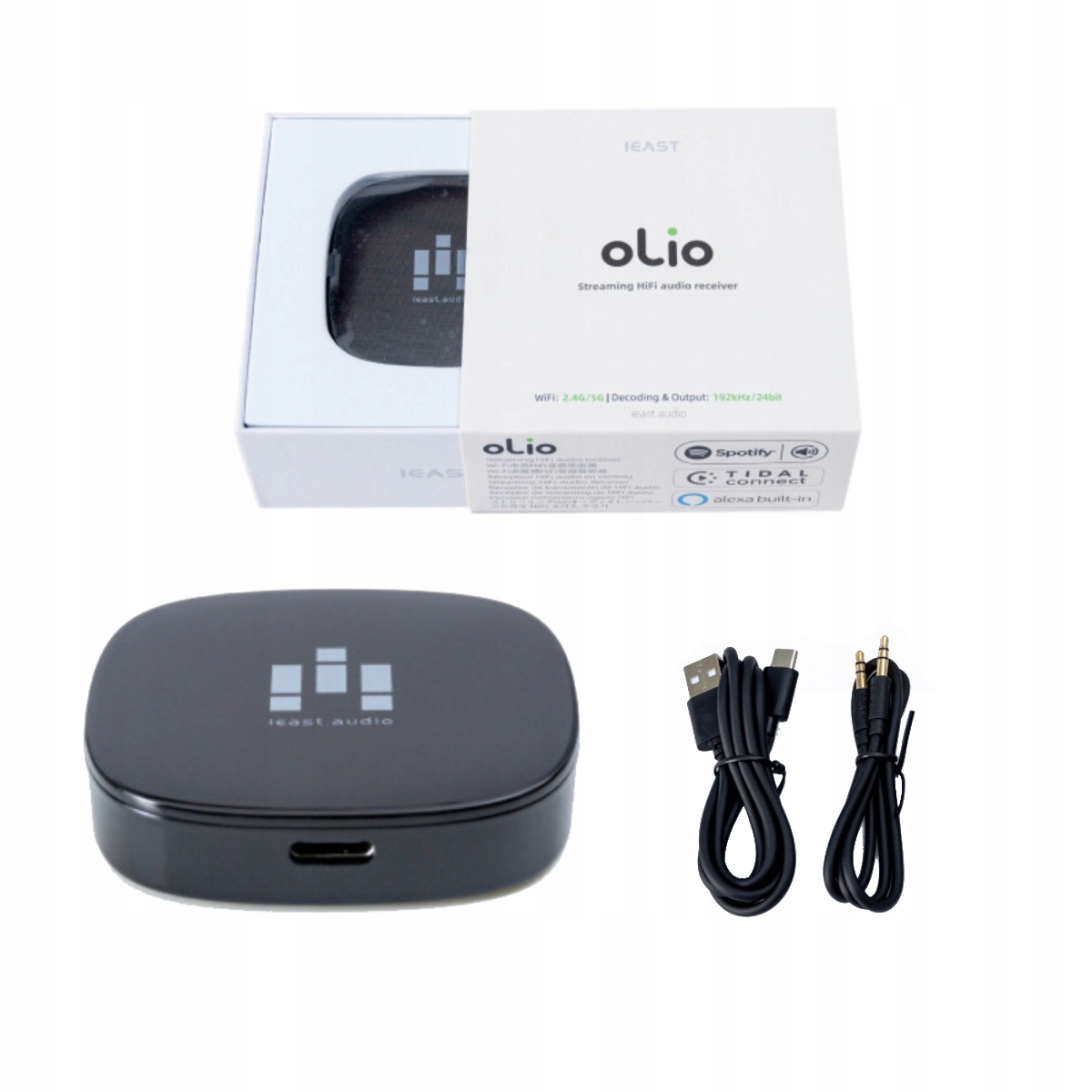Odtwarzacz sieciowy iEAST OlioStream 1 Wifi Bluetooth czarny
