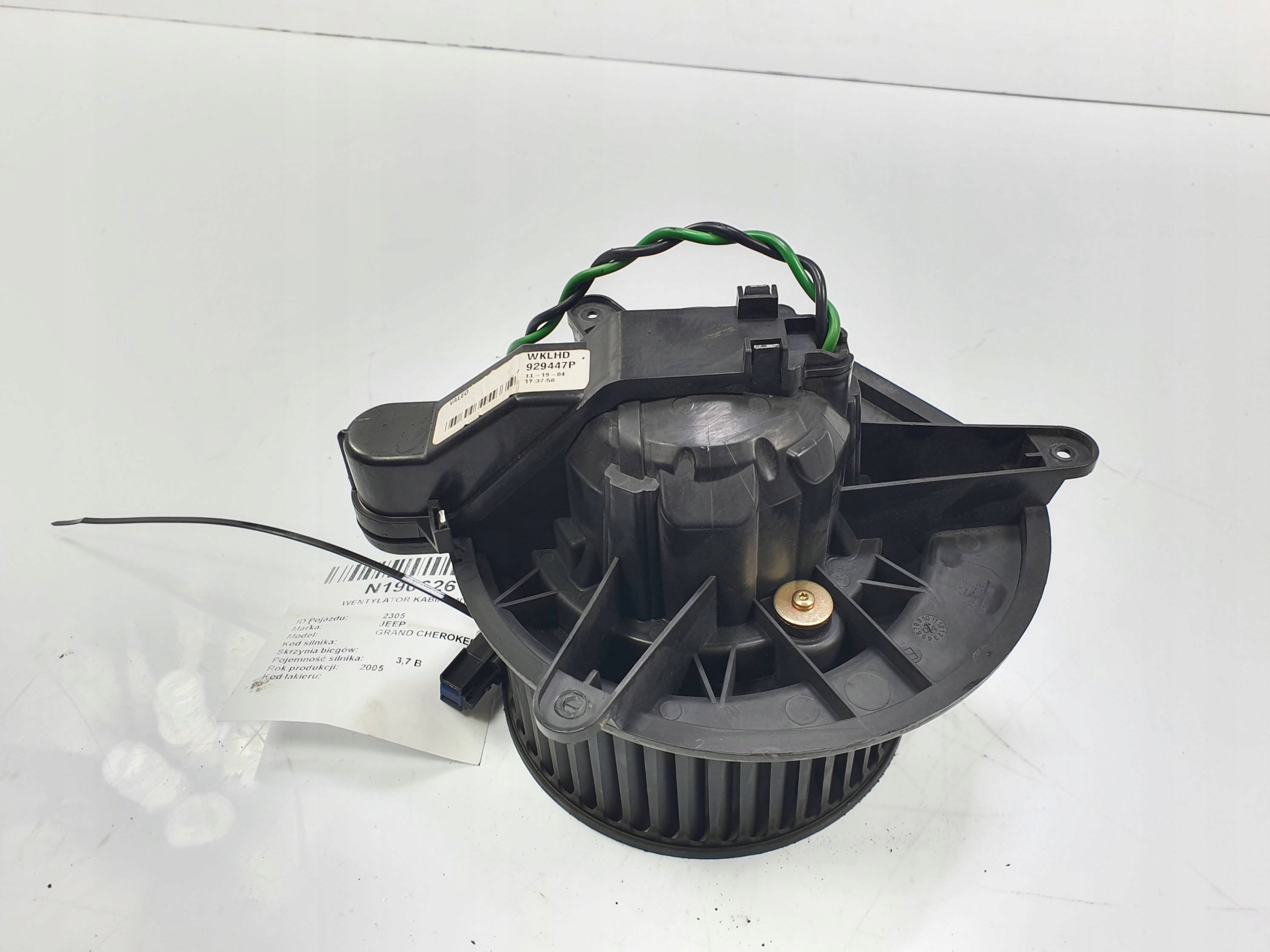 ventilator kabinski 929447P JEEP GRAND CHEROKEE