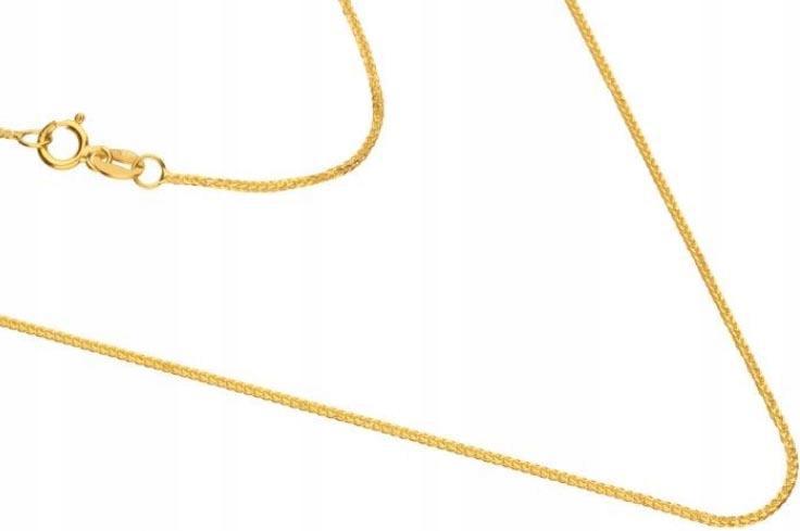 Zlatý řetízek 585 Vazba Spiga Tripla Čtvercová moderní vazba jako dárek