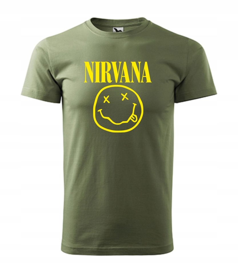 

Koszulka T-shirt Nirvana muzyka Cobain Novoselic
