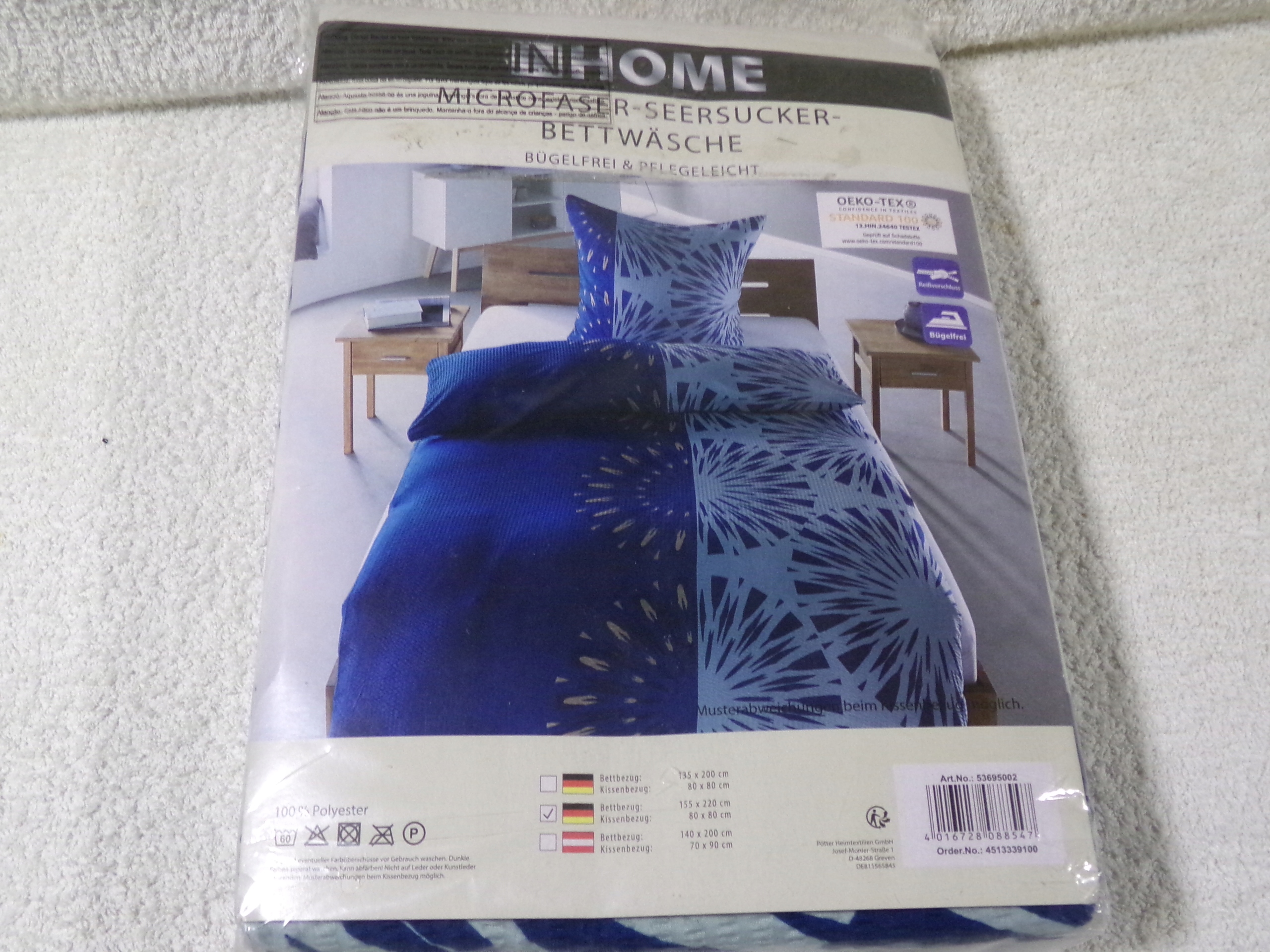 Komplet pościeli marki Inhome z mikrofibry