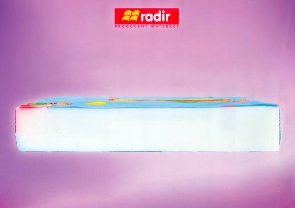 MATERAC PIANKA RADIR 100 x 70 x 6 cm Wypełnienie Pianka