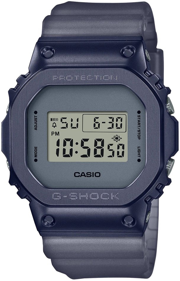 G-shock pánské hodinky GM-5600MF-2ER šedé sportovní nárazuvzdorné hodinky