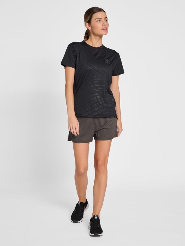 HUMMEL CZARNA KOSZULKA TRENINGOWA LOGO WIA HMR__XL Rozmiar XL