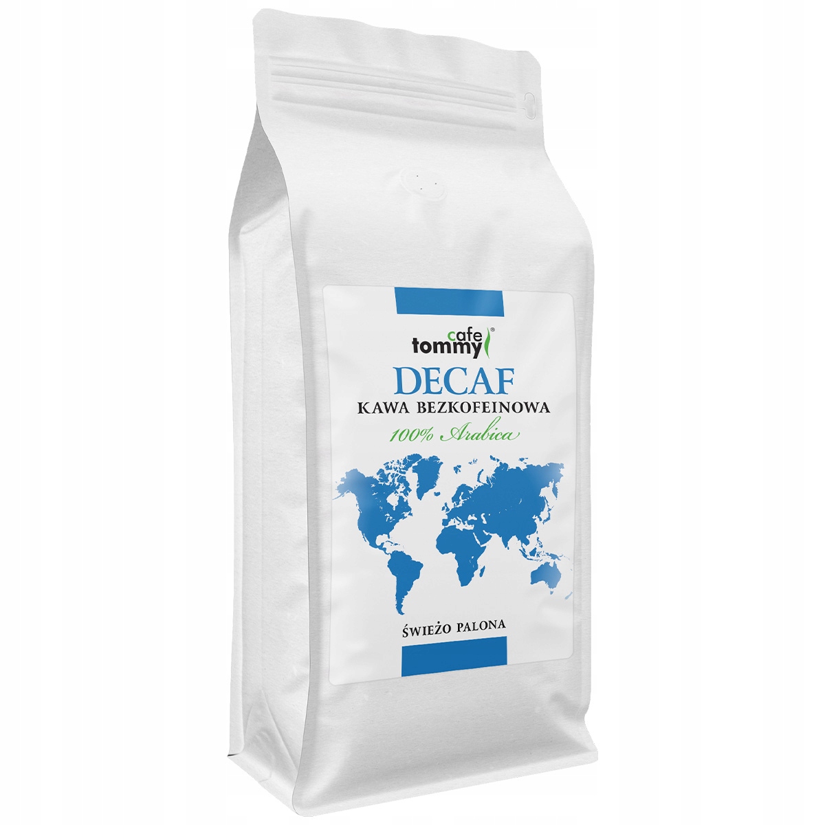 Káva zrnková 1 kg Bez Kofeinu 100% Arabica Čerstvě pražená Brazílie Decaf