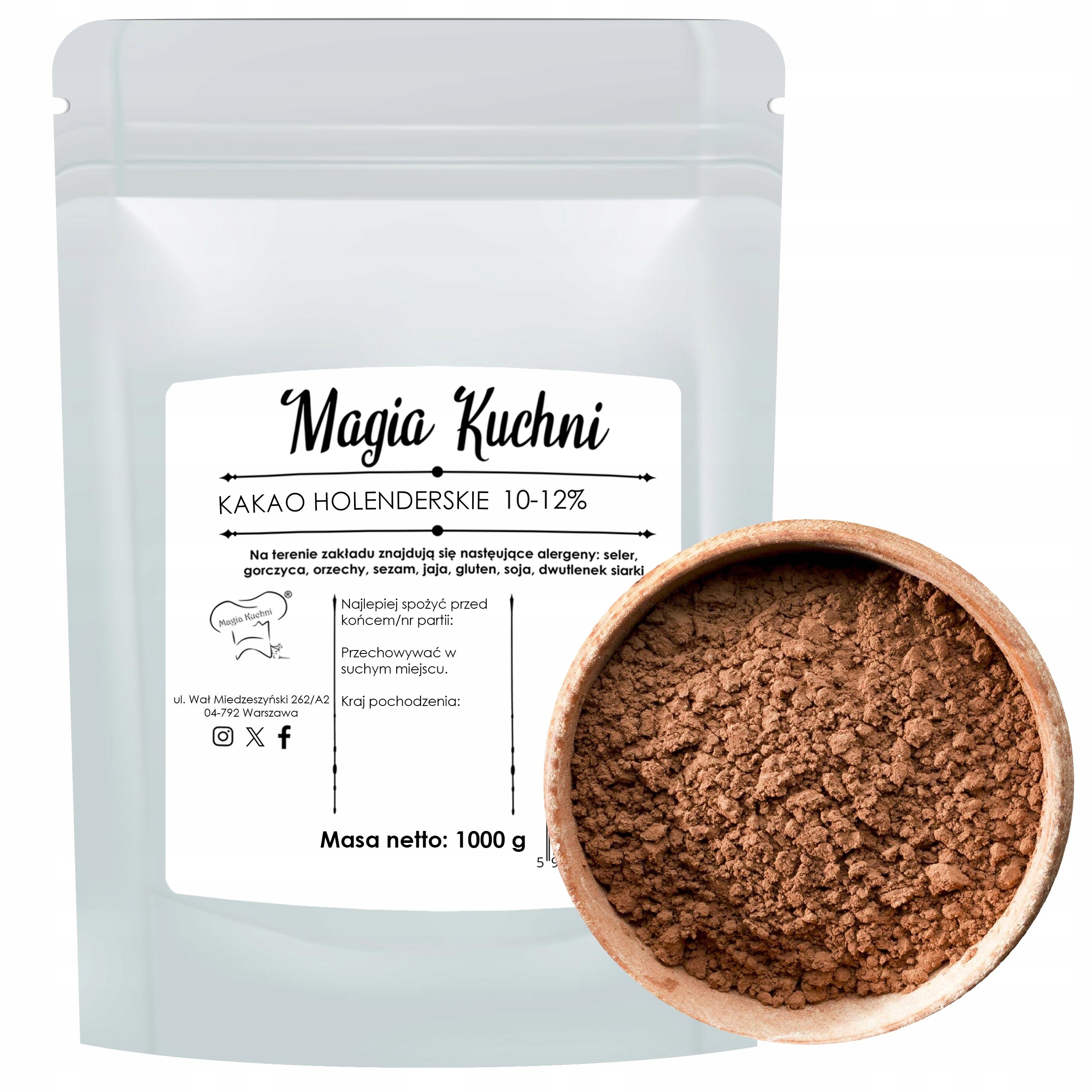 Levně Kakao přírodní v prášku Nizozemské alkalizované 1 kg