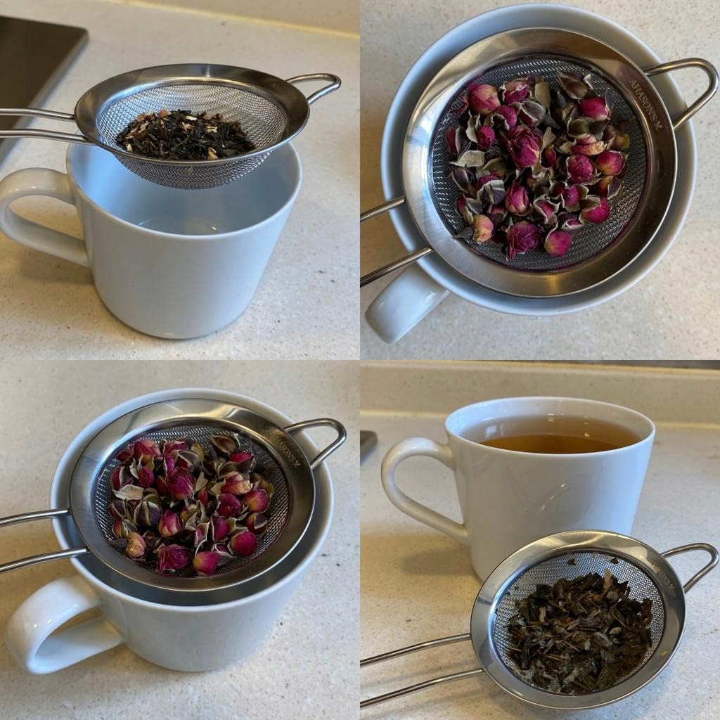 Zestaw stalowych sitek durszlak maly cedzak Sitko o drobnych oczkach Rodzaj zestaw sitek