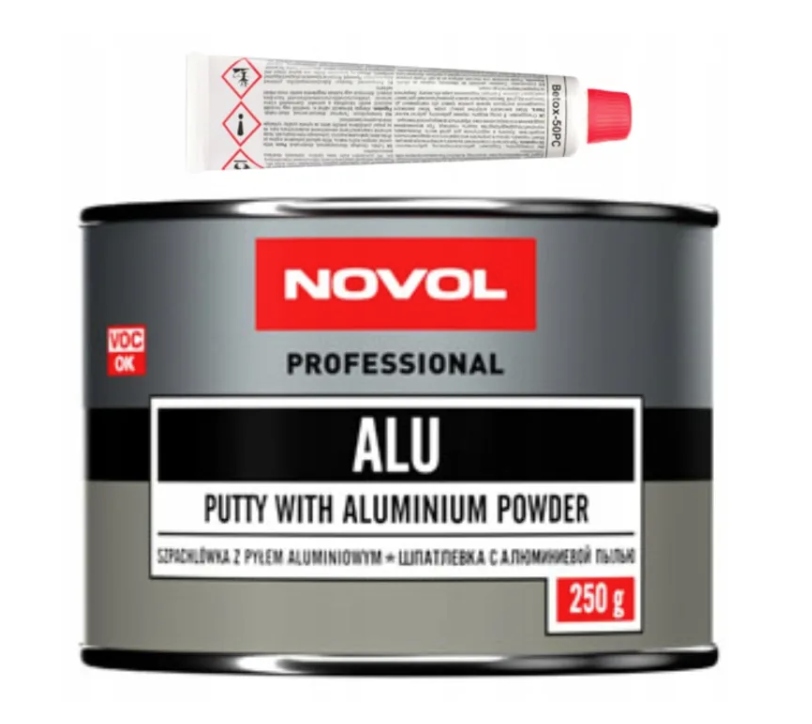 Alu-szpachlówka Z Pyłem Aluminiowym Novol 250g