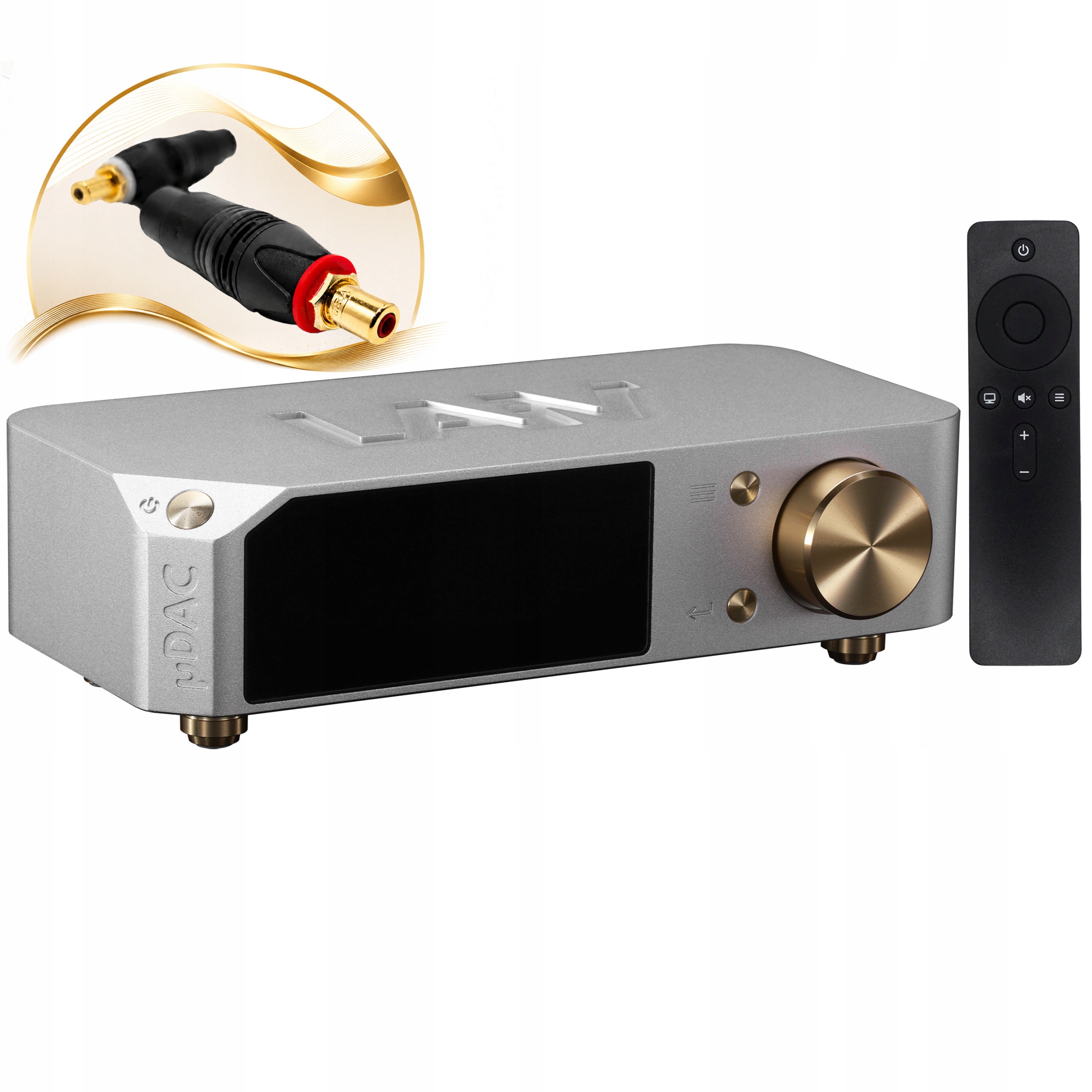 LAiV Harmony µDAC (uDAC) Silver Srebrny Zbal. Przetwornik C/a (dac) R2R