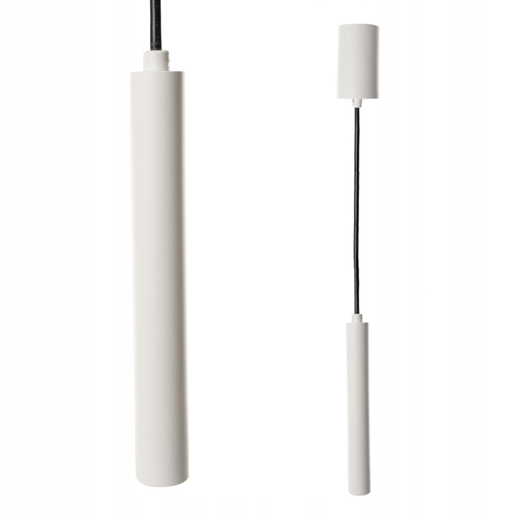 Ledová závěsná lampa Kilian tuba nad stůl