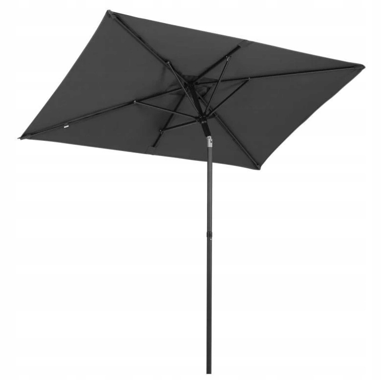 Parasol Ogrodowy Przeciwsłoneczny Sekey Szary 200 x 125 CM