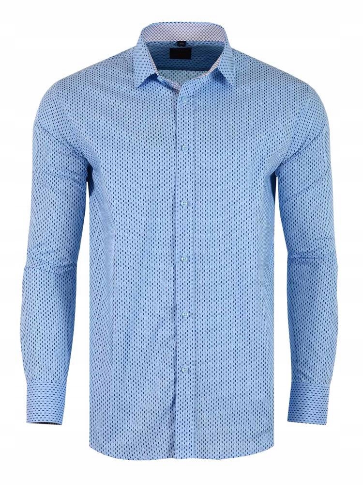 Koszula Błękitna Długi Duża 50/51