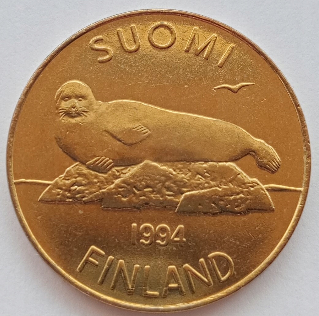 Finlandia 5 Marka 1994 Mennicza (UNC)
