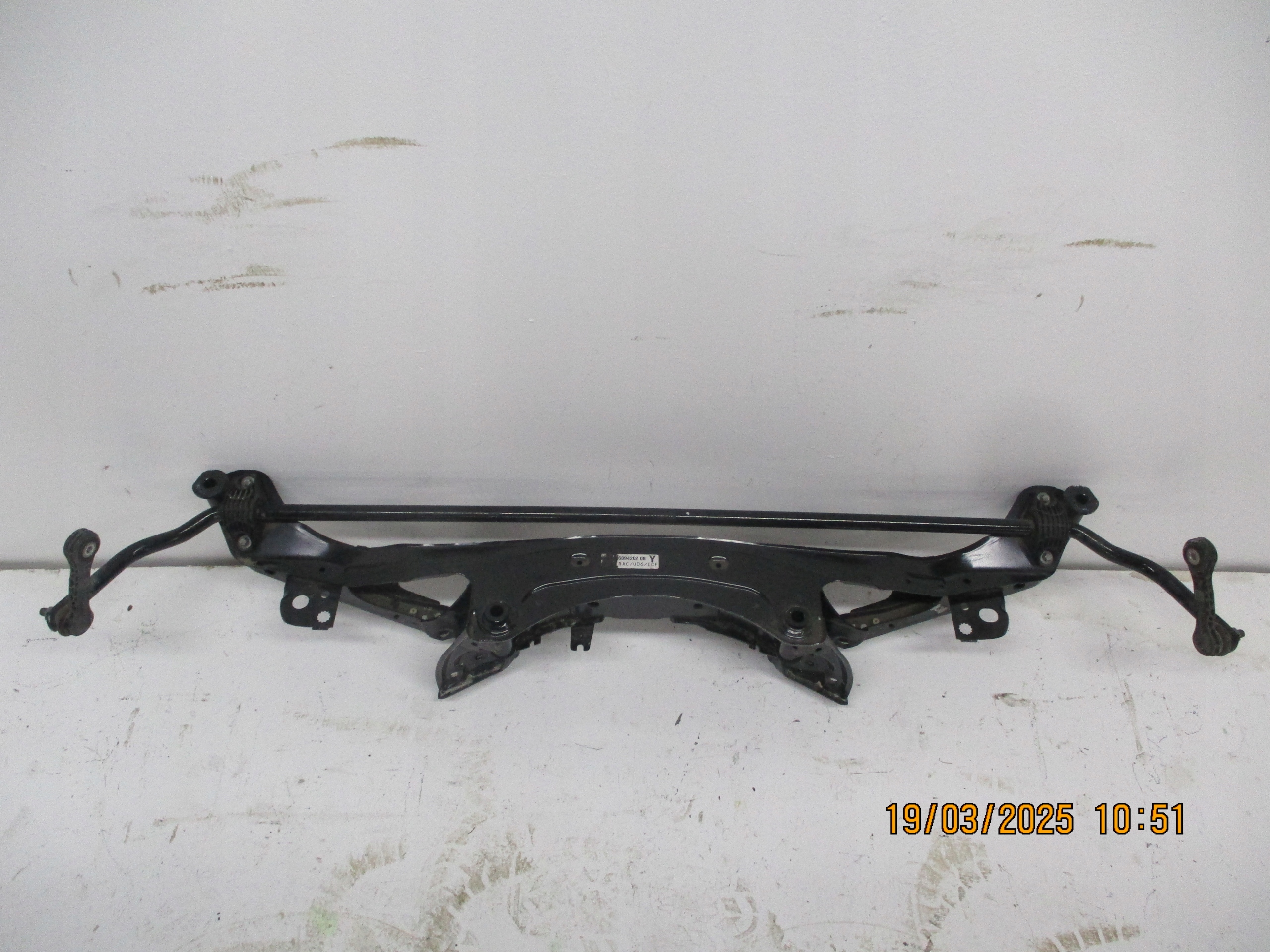 axle beam subframe axle beam rear part BMW X2 U10 6894202