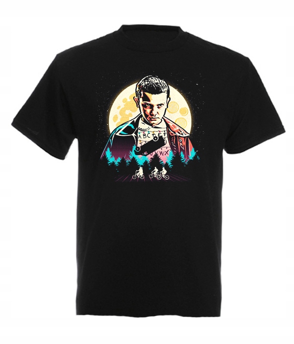 

Koszulka Męska Stranger Things Demogorgon Eleven