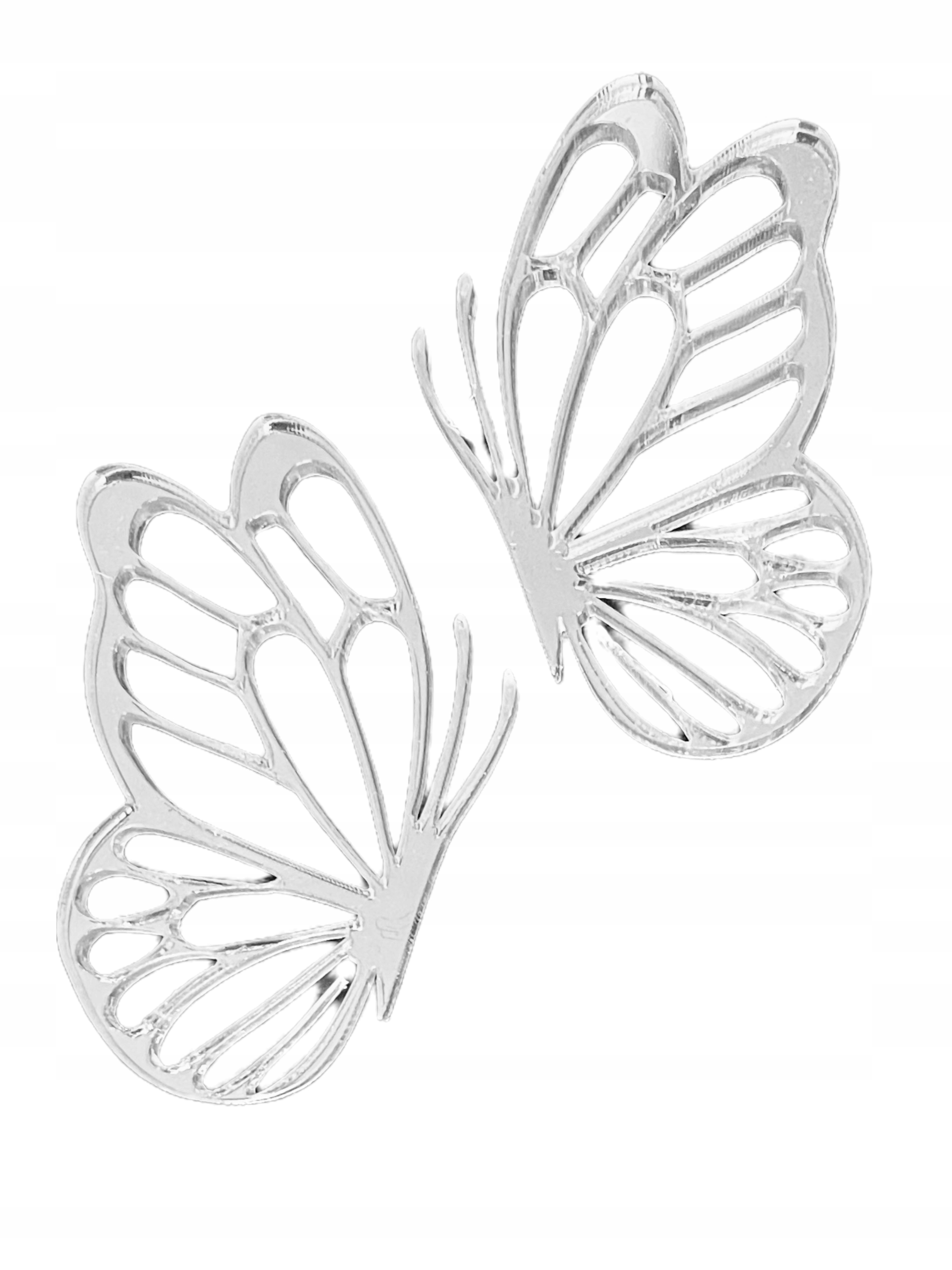 

Topper Na Bok tortu Motyl motylki srebrne lustro