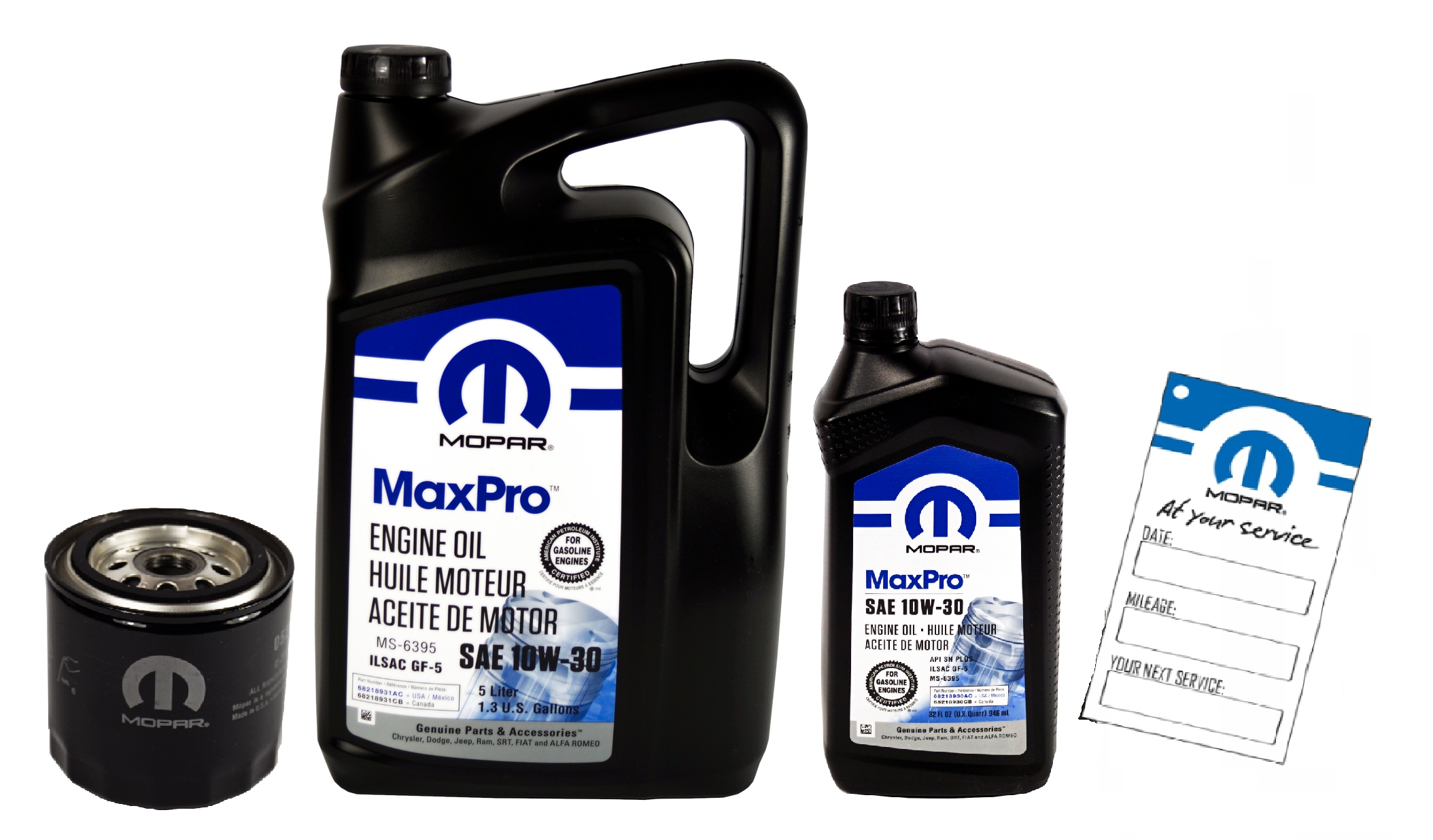 Mopar 10W30 6L Filtr MO-090/0FE00292 Chrysler