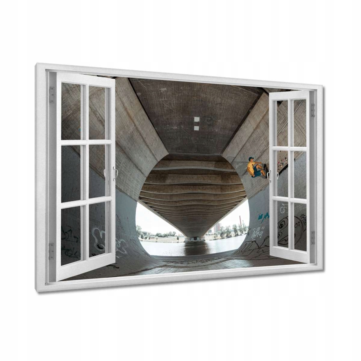 Obrazy 120x80 Skateboard Deska Skoky