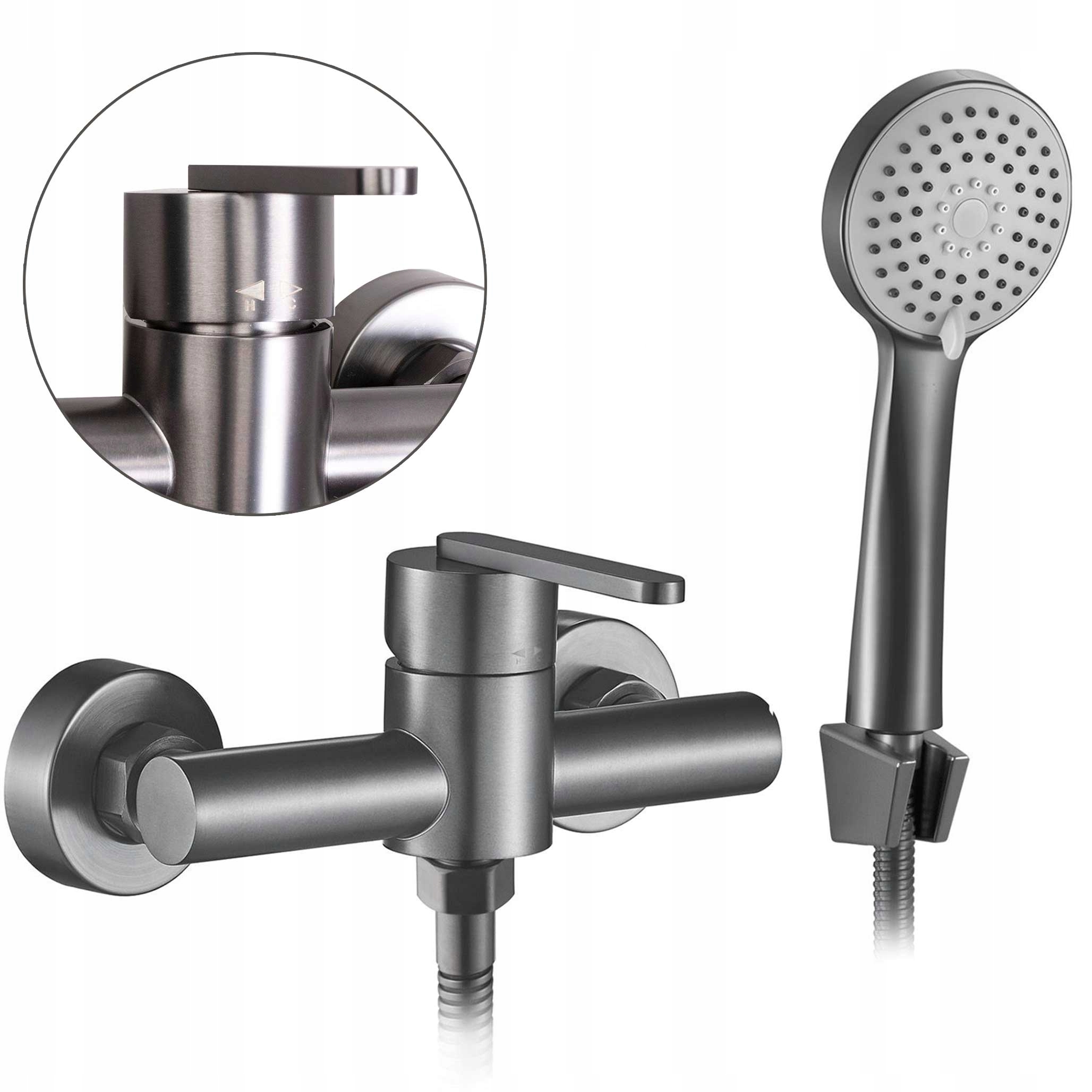 Moderná sprchová batéria s slúchadlom Ontario Titan