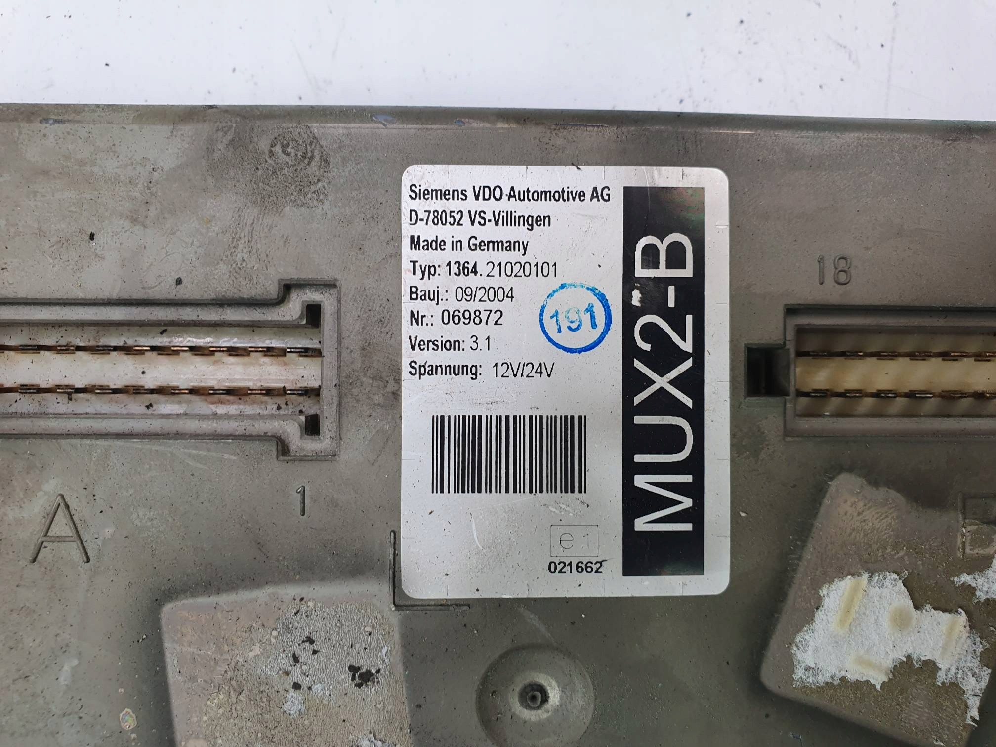 bedienteil 136421020101 SOLARIS URBINO 10