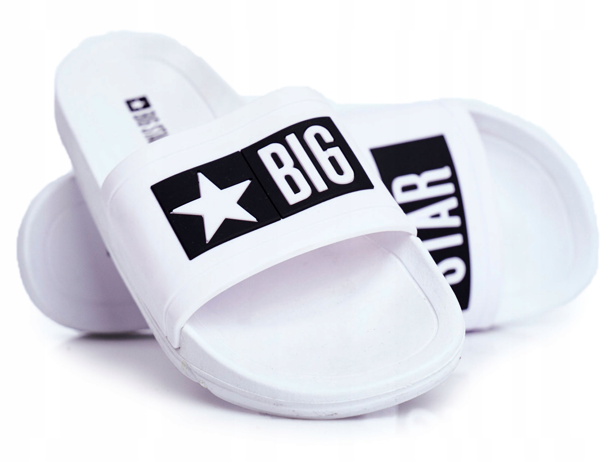 

Klapki Big Star Damskie Białe DD274A264 39