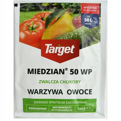

Miedzian 50 Wp Środek Grzybobójczy 100G Target